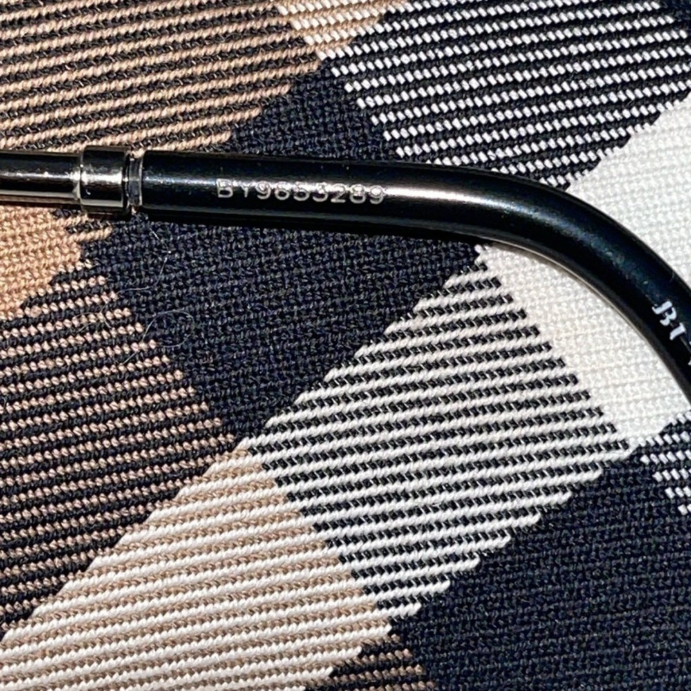 Vintage Burberry Purple Reading Glasses- Frames Only‎ - Picture 8 of 9